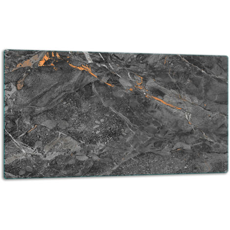 Planche  dcouper  plaque de verre 52x30 marbre noir
