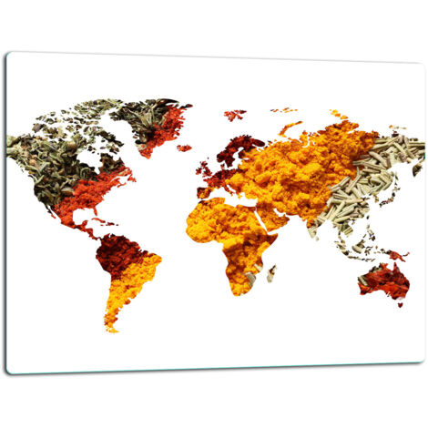 Planche  dcouper  plaque de verre 52x40 Carte d'pices