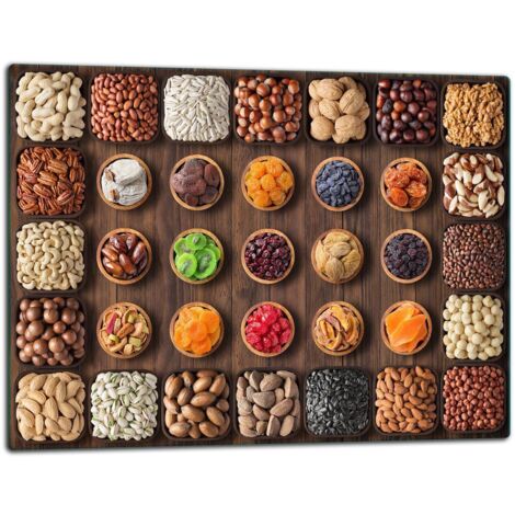 Planche dcouper plaque de verre 52x40 Cuisine