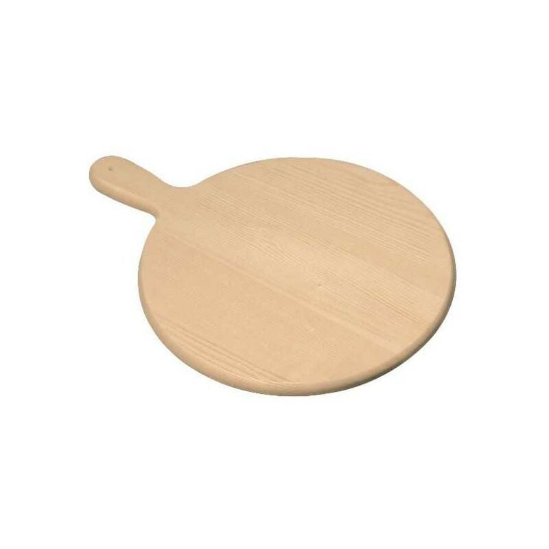Planche à découper ronde en bois cm 40 Checco