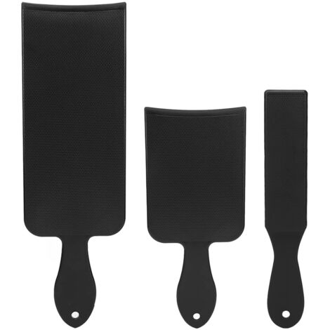 Planche de coloration 3 pièces antidérapante avec poignée givrée pour mèches et balayage, compatible avec toutes les feuilles de papier aluminium
