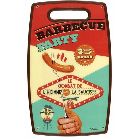 Planche de coupe - Barbecue Party