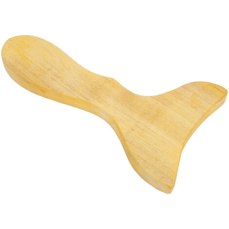 Planche de Gua Sha en Bois pour Drainage Lymphatique et Thérapie SPA