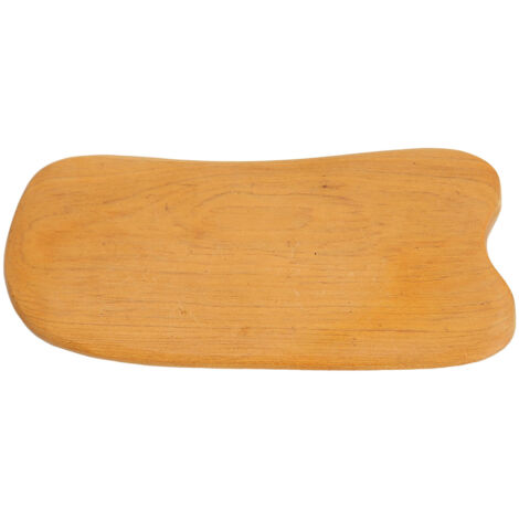 Planche de Massage Gua Sha en Bois, Confortable et Portable pour Soins de la Peau et Relaxation Corporelle