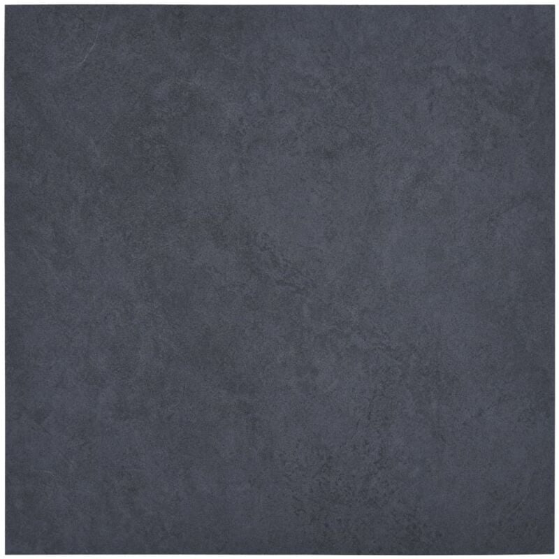 Vidaxl - Planches de plancher autoadhésives 5,11 m² pvc Noir Marbre