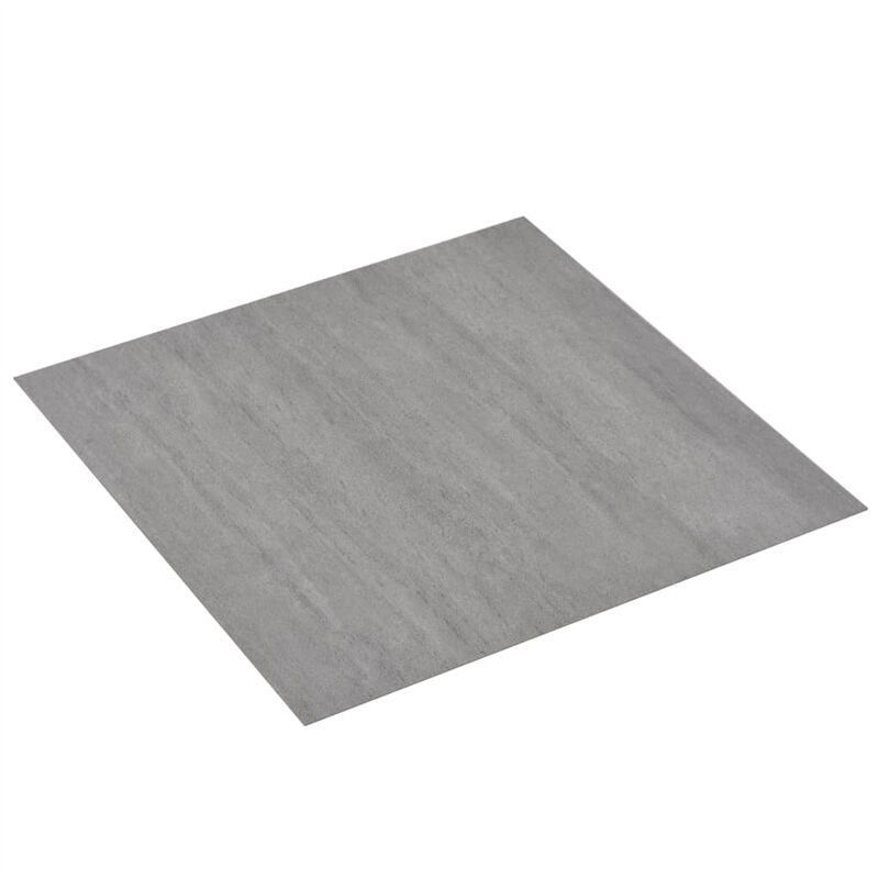 Fimei Planche de plancher pvc autoadhésif 5,11 m² Gris pointillé