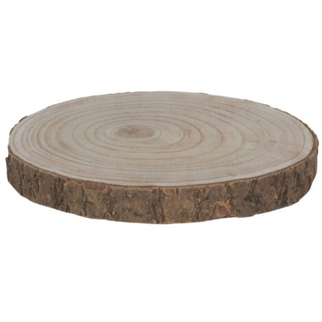Planche De Présentation 28 Cm - Tronc D'arbre - Cosy & Trendy