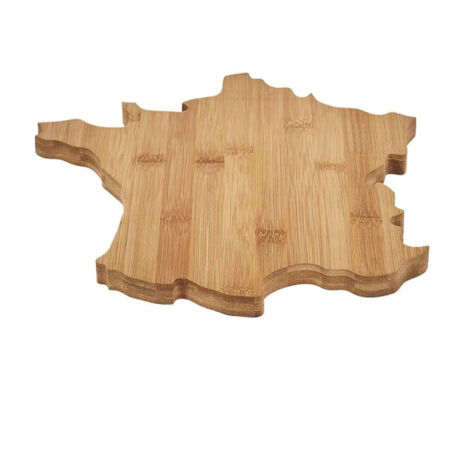 Planche de Présentation Bois "France" 31cm Naturel