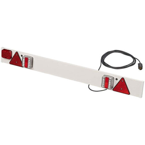 Planche de remorque 2x 14 LED avec feu antibrouillard LED + câble 6M