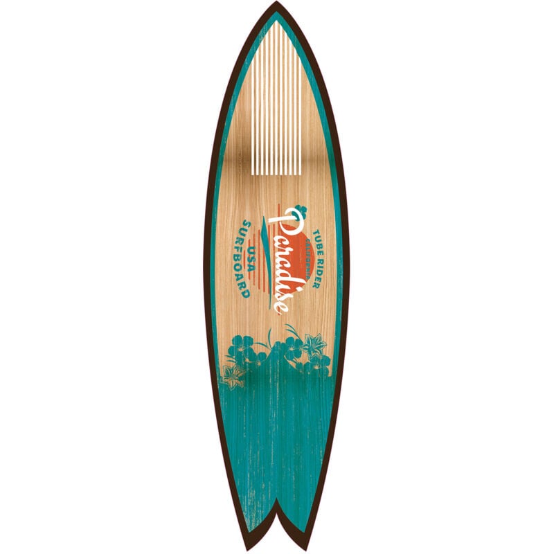 Hxadeco - Planche de surf décorative tube rider