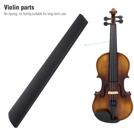 Planche de Touche en Ébène de Haute Qualité pour Violon 4/4 - Accessoire Professionnel (1/2)