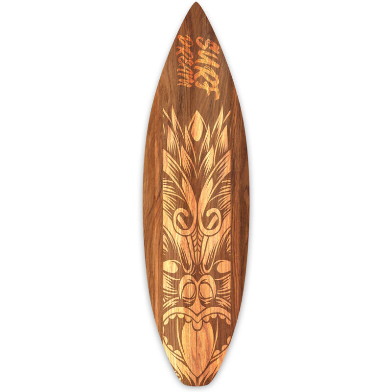 Planche de surf décorative tribu