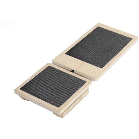 Planche d'étirement en bois pour les exercices de stabilité de la cheville foulée