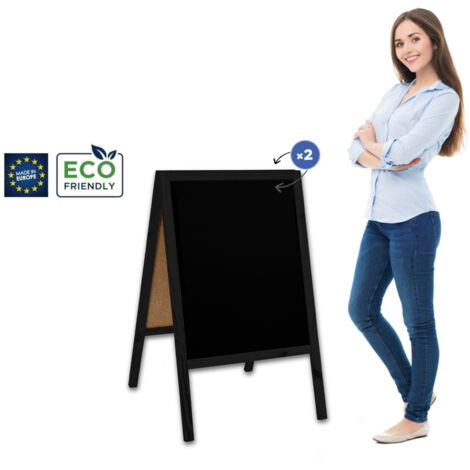 Planche en bois Classic M (60 x 100 cm) - noire