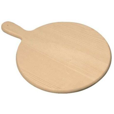 Planche en bois ronde de 40 cm Checco
