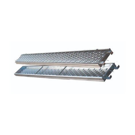 PLANCHER ACIER GALVANISÉ MACON 3 M x 0,30 M CLASSE 5 (450Kg/m2) SIRL - E040100138 - E045104238