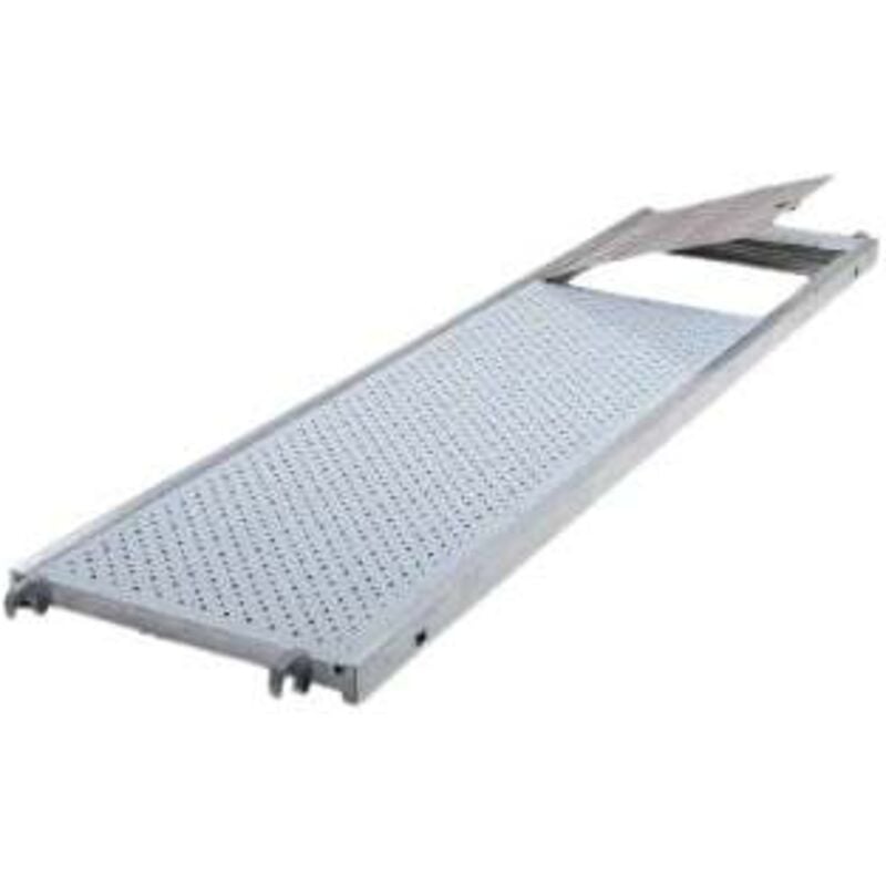 Tubesca Comabi - tubesca-comabi - Planchers tout aluminium avec trappe largeur 730mm - Longueur de 1.50m à 3m - Pour échafaudage R200/M368