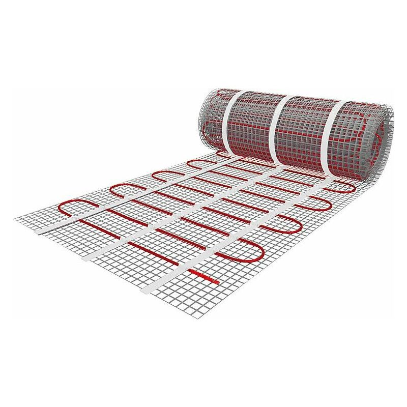 Plancher chauffant électrique Surface plancher chauffant: 2.5