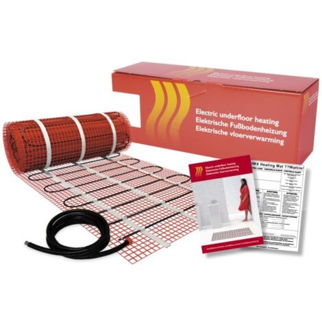 Plancher chauffant électrique en rouleau 20 m² – Puissance 3000 W – Largeur 50 cm – Classe IPX7 étanche – Evenes