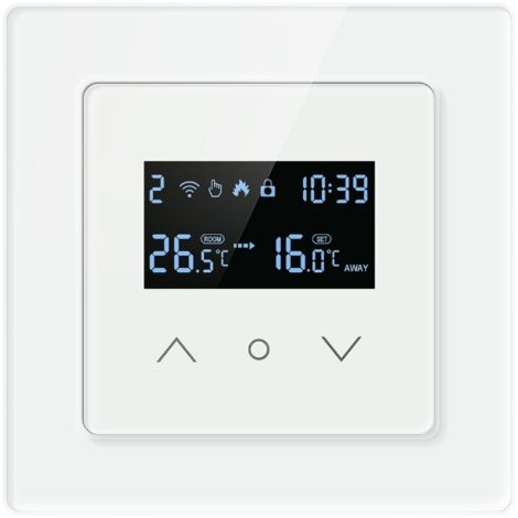 Plancher chauffant programmable 3 A, contrôleur de température intelligent Wi-Fi (chauffage électrique)