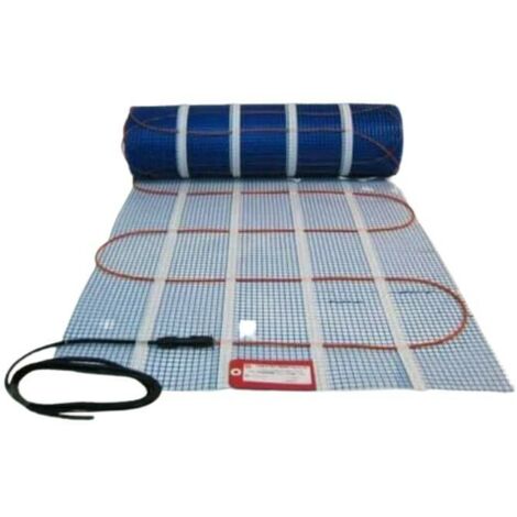 Plancher chauffant rayonnant électrique 17w/ml 190 à 2640 W pas de 18 : L 6,44 m x l 0,70 m - 510 W