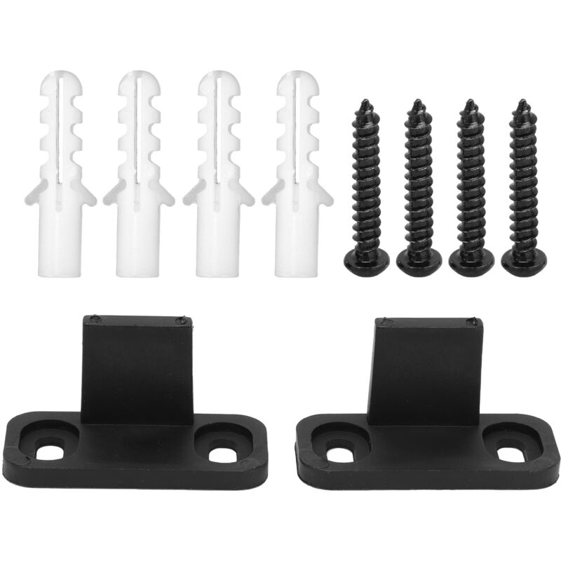 Ineasicer - Plancher de porte de grange Guide au sol ajustable non fendu Guide au sol ajustable non fendu Pièces de quincaillerie