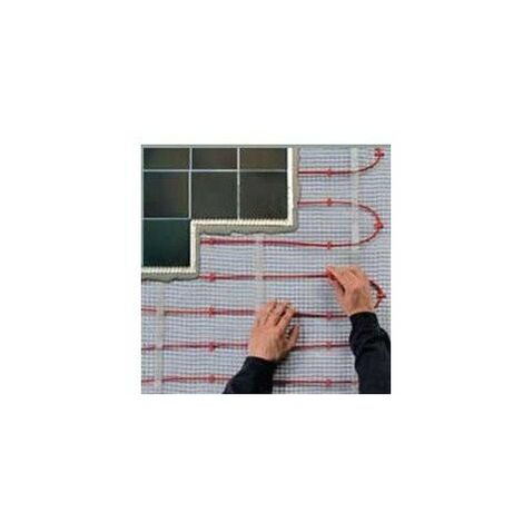 Plancher rayonnant électrique pour construction neuve - T2 red - 1100W