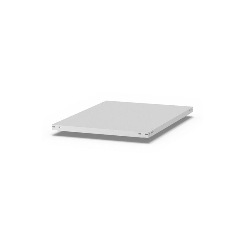 Plancher supplémentaire pour rayonnage à tablettes assemblage enfichable LxP 75x30cm Capacité de charge 300kg Gris clair - Hellgrau