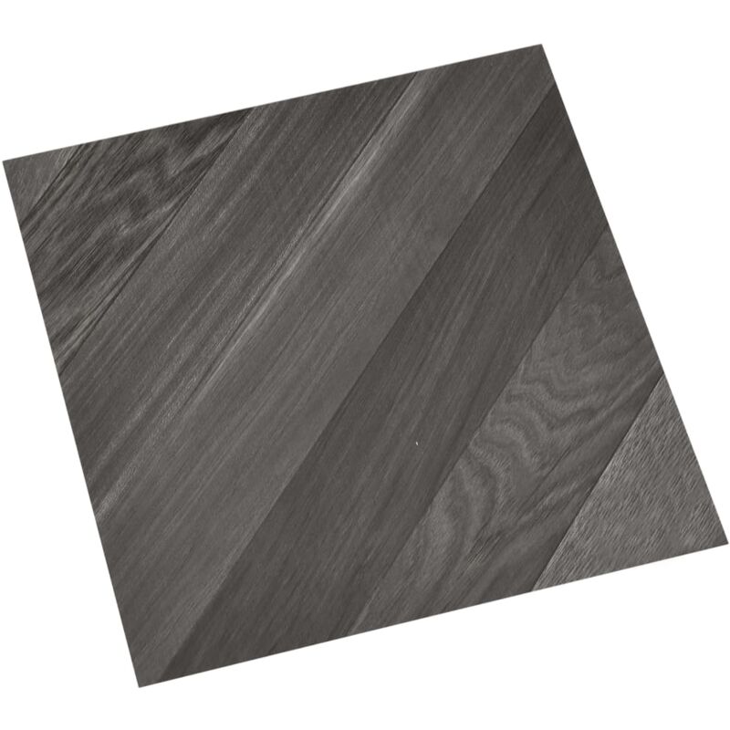 Vidaxl - Dalles de plancher autoadhésives 20 pcs pvc 1,86 m² gris rayé