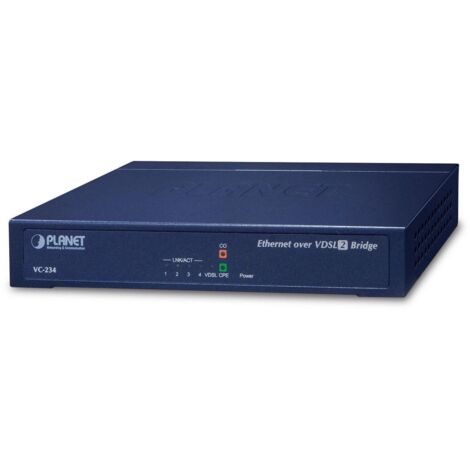 Planet 100/100 Mbps Ethernet (4 puertos, VC-234
