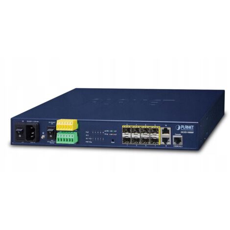 Planet 13" 8-Port 100/1000Base-X, MGSD-10080F