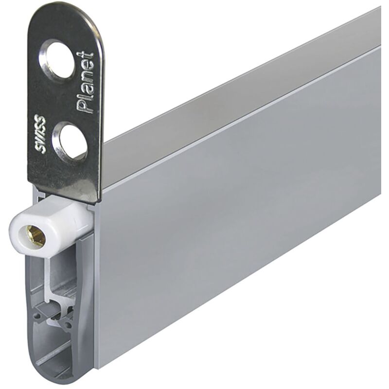 Planet Türdichter HS-RD Zugluftstopper automatisch für Drehtüren Länge 821mm Aluminium natur