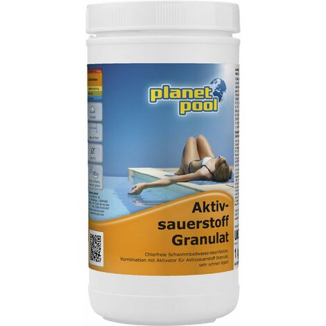 Planet Pool - Aktivsauerstoff-Granulat (Sauerstoffkomponente 1), 1 kg