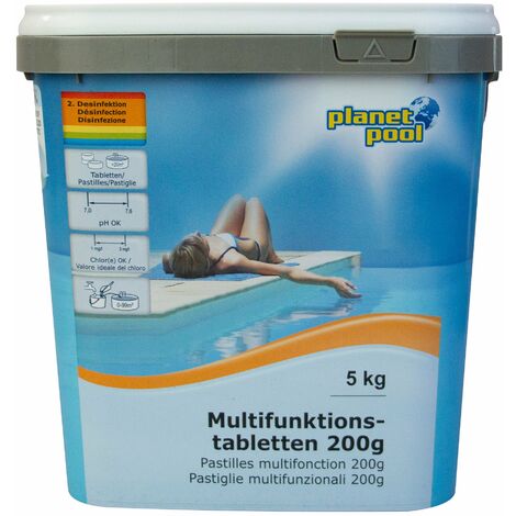 Planet Pool - Langzeit-Multifunktions-Tabletten 200 g, 5 kg