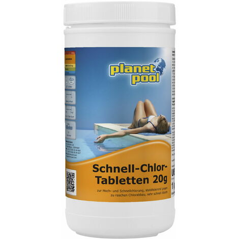 Planet Pool - Schnell-Chlor-Tabletten 20 g, 1 kg