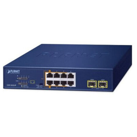PLANET Technology PLANET GSD-102UP Switch 10p Gigabit dont 4 PoE+ 2 PoE++ 120W (GSD-1022UP)