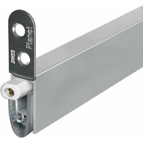 Planet Türbodendichtung KT-RD-FH, automatischer Türdichter für Drehtüren Länge 710mm Aluminium natur
