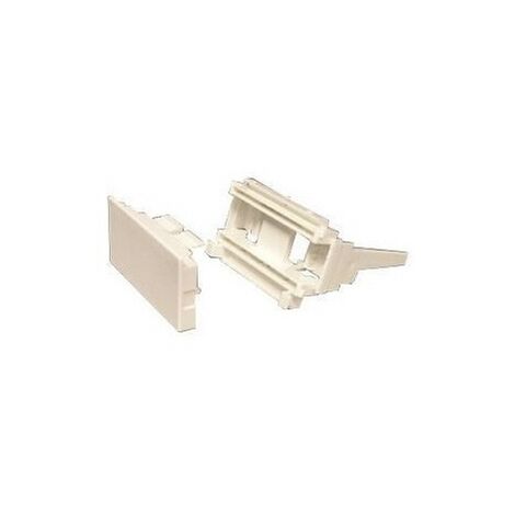 Planet wattohm 32562 Embout pour goulotte - Logix-artalis 45mm - Blanc