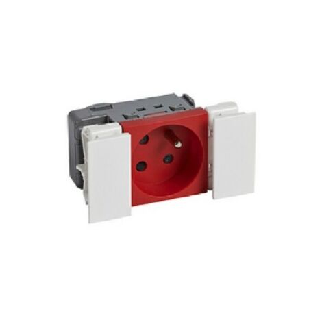 Planet Wattohm 49045 - Base para canal 2P+T 16A 250V con llave - connex. auto. - Logix