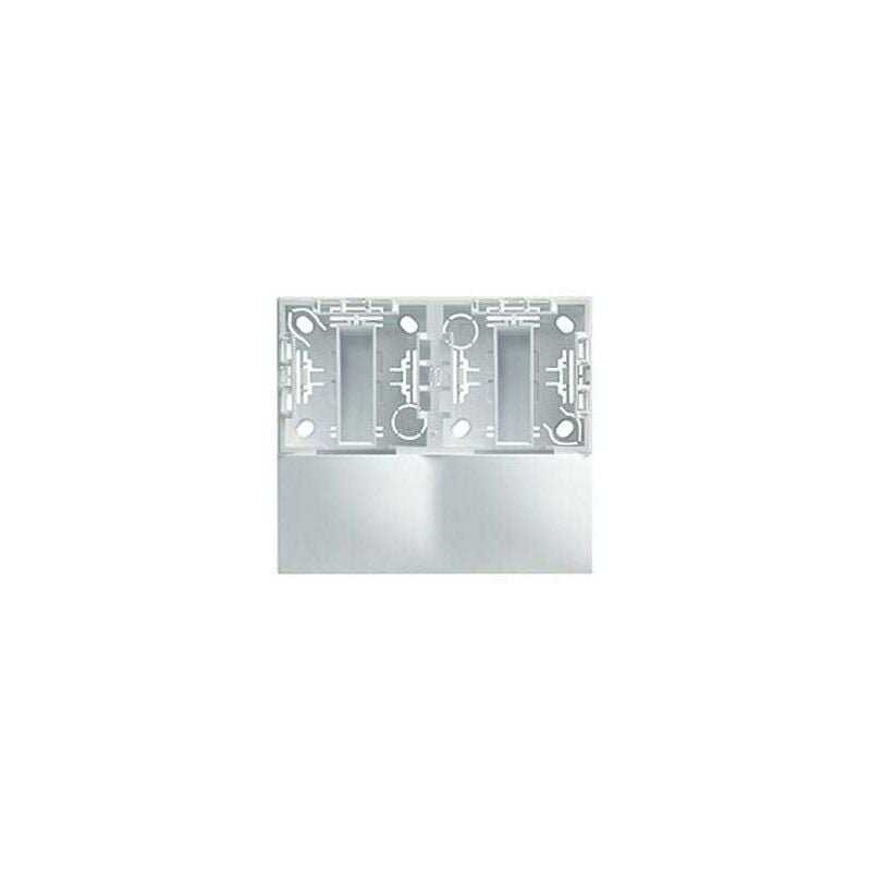 Cadre 2 postes pour moulure 50 x 20 keva PLW11844 - Planet Wattohm