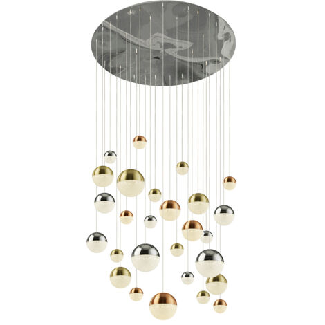 Planets 27Lt Multi-Drop - Rame, Cromo e Ottone Satinato