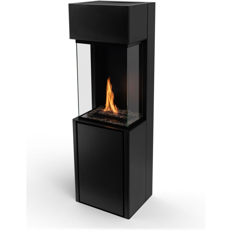 Planika - arcticon Cheminée à l'éthanol - Cheminée au bioéthanol bev - Cheminée au biocarburant - 33 heures de combustion