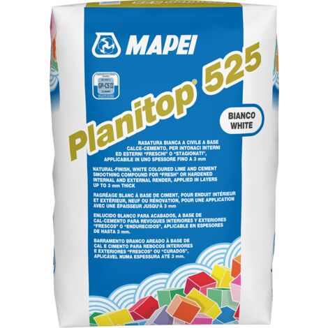 Planitop 525 bianco sacco kg. 25 rasante