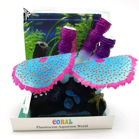 Planning With Funghi Fluorescente 10x10cm Eden6587 Artificial Water