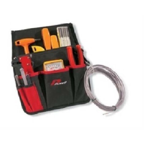 Plano tasca per cintura con moschettone 534tb