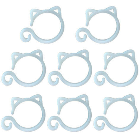 Plant Clips Cat Shaped Garden Clips for Tomato and Other Vine Plants Trellis Clips for Vine Vegetables to Grow Upright and Healthier
