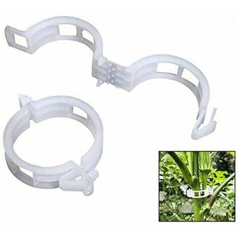 Plant Ties - With Velcro Closure - Resealable - Perforated to Tear Off -  Stable and Weatherproof - Plant Support - Fixing Band - Velcro Cable Ties