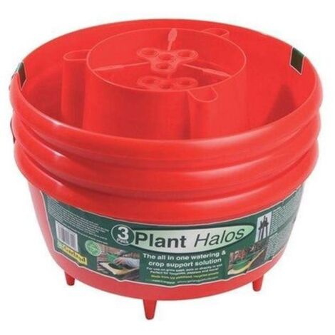 Plant Halos - Pack of 3 - Red