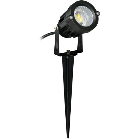 PLANT LED 5W BLACK 4500K - Luce NATURALE
