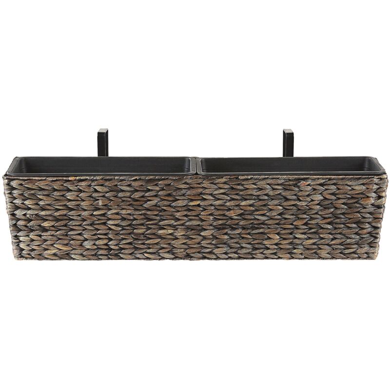 Plant Pot KAWALA 80 cm Brown